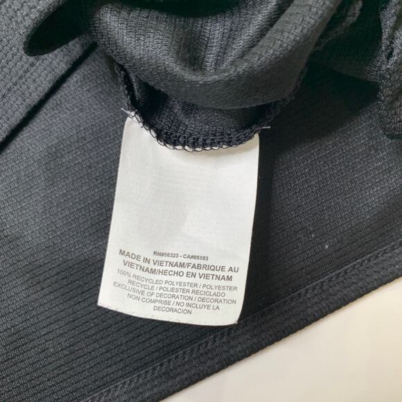 Las Vegas Raiders Shirt Mens M Black NFL OnField Blade Collar Nike Golf Polo - Picture 7 of 12